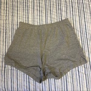 Soffe gray shorts